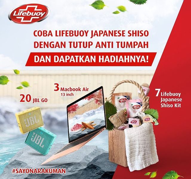 Kuis Filter IG Lifebuoy Japanese Shiso Berhadiah Macbook Air 13 Inch