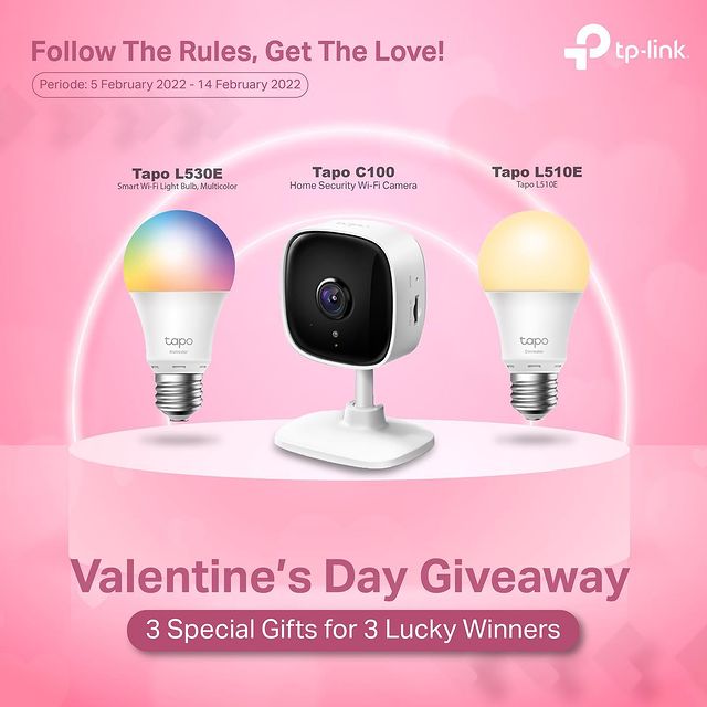 Kuis Get The Love TP-Link Berhadiah CCTV & Smart Bulb Gratis