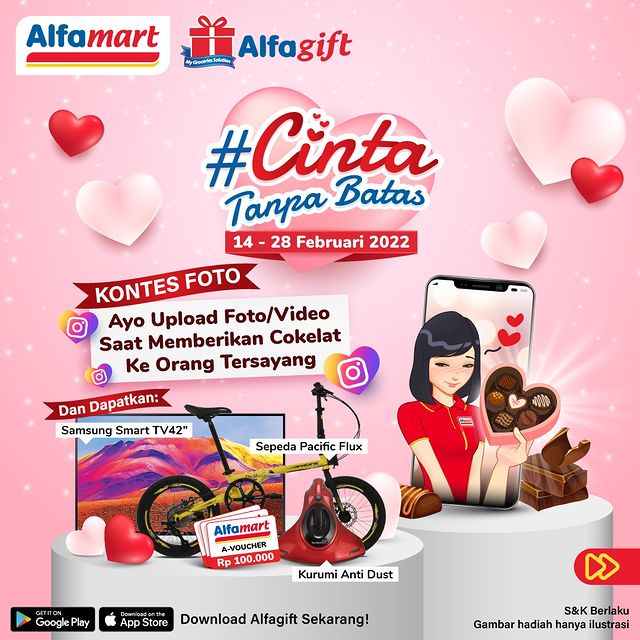 Kuis IG Story Cinta Tanpa Batas Berhadiah Smart TV 42, Sepeda, dll