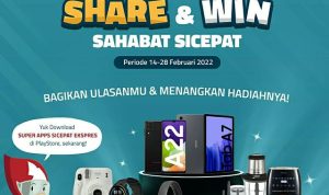 Kuis Review Super Apps Sicepat Berhadiah SAMSUNG A22, Tab A7, dll