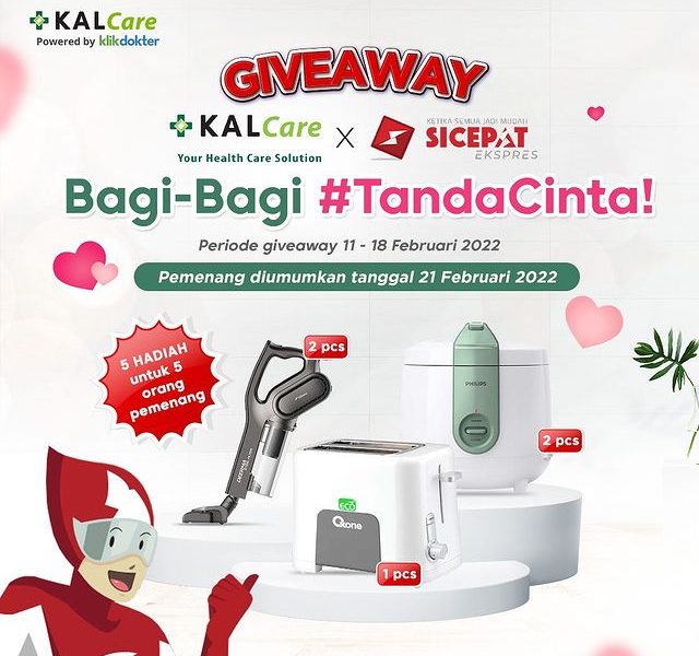 Kuis Tanda Cinta Berhadiah Toaster, Rice Cooker & Vacuum Cleaner