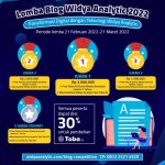 Lomba Blog Widya Analytic Berhadiah Uang Tunai Jutaan Rupiah