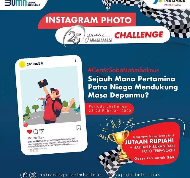 Lomba Foto 25 Tahun Energi Patra Niaga Berhadiah Jutaan Rupiah