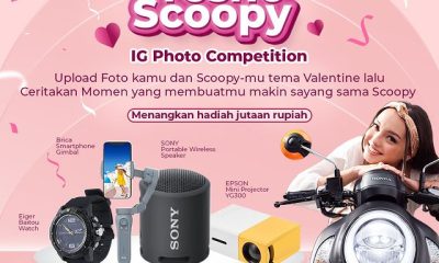 Lomba Foto Kulo Tresno Scoopy Berhadiah Gimbal HP, Jam, Speaker, dll
