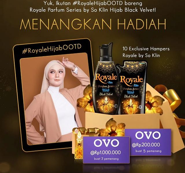Lomba Foto OOTD Royale Hijab Berhadiah OVO Total 4 Juta & Hampers