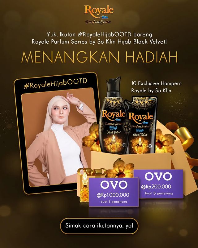 Lomba Foto OOTD Royale Hijab Berhadiah OVO Total 4 Juta & Hampers