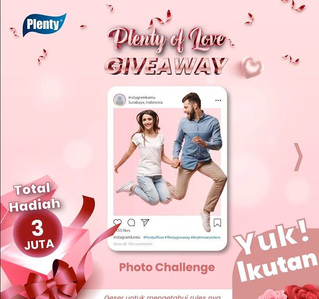 Lomba Foto Plenty Of Love Berhadiah Total Senilai 3 Juta Rupiah