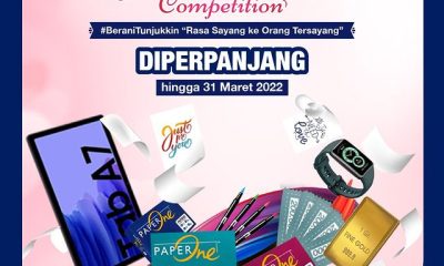 Lomba Handlettering PaperOne Berhadiah Tablet Samsung, Emas, dll DIPERPANJANG