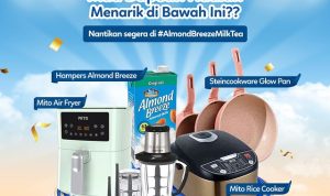 Lomba Kreasi Almond Breeze Milk Tea Berhadiah Jutaan Rupiah