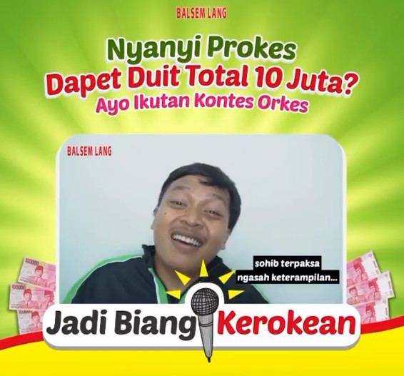 Lomba Menyanyi Balsem Lang Kerokean Berhadiah Total 10,5 Juta