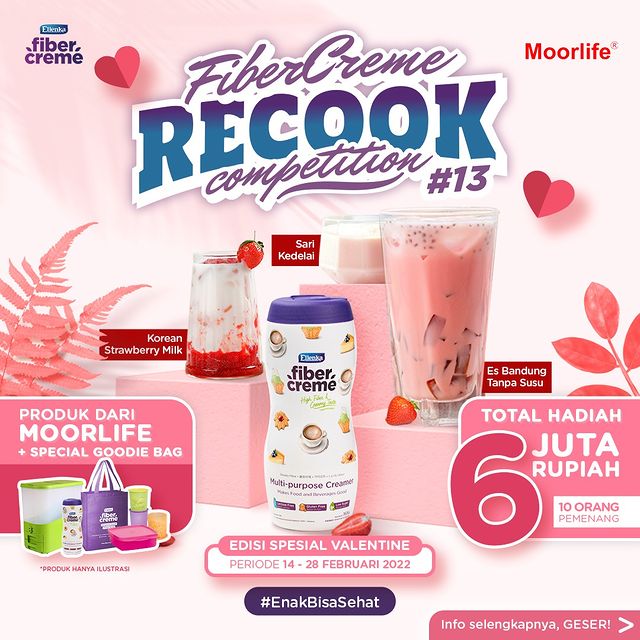 Lomba Recook FiberCreme Season 13 Berhadiah Total 6 Juta Rupiah