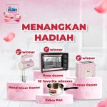 Lomba Recook Sakura Strawberry Dessert Hadiah Oven, Mixer, Toaster