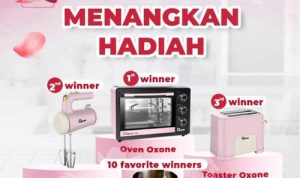 Lomba Recook Sakura Strawberry Dessert Hadiah Oven, Mixer, Toaster