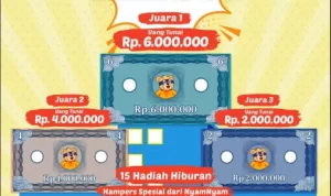 Nyam Nyam Super Teddy Challenge Berhaidah Uang Total 12 Juta