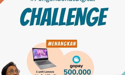 Pengen Sehat Digital Challenge Berhadiah Laptop Lenovo IdeaPad Slim 3i
