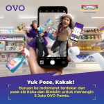 Pose ala Kaka Bimbim di Indomaret Berhadiah OVO Points 5 Juta