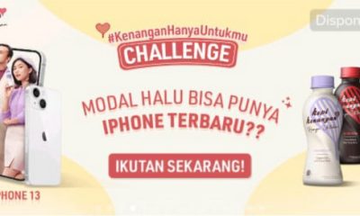 Tiktok Challenge Kopi Kenangan Berhadiah iPhone 13, Smartwatch, dll