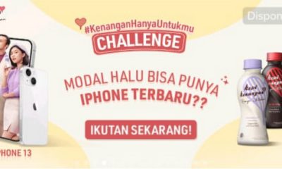 Tiktok Challenge Kopi Kenangan Berhadiah iPhone 13, Smartwatch, dll
