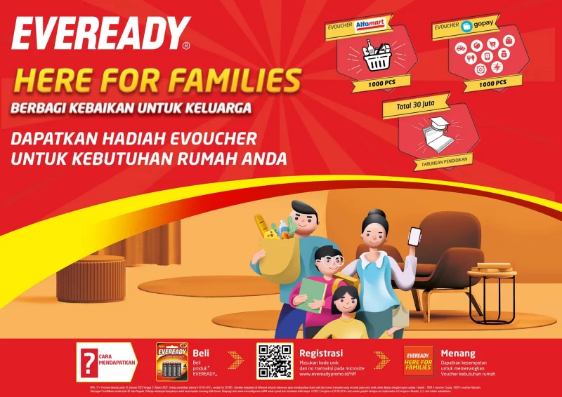 Undian Baterai Eveready Alfamart Berhadiah Total Ratusan Juta