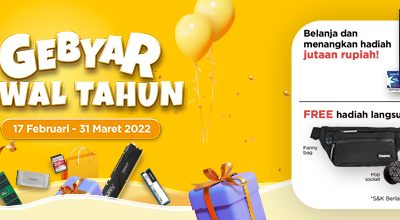 Undian Gebyar Awal Tahun Kingston Berhadiah iPhone 13, Kulkas & OVO