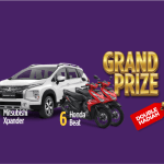 Undian Propan Happy Wheel Grand Prize Mitsubishi Xpander & Motor