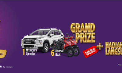 Undian Propan Happy Wheel Grand Prize Mitsubishi Xpander & Motor