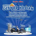 Undian Tiket Bus Sumber Alam Berhadiah Motor, Sepeda, Kulkas, TV, dll