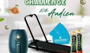 Challenge MyTea+ With Andien Berhadiah Air Fryer, Treadmill & Gopay