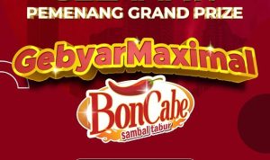 MANTAP! Inilah Daftar Pemenang Undian Boncabe Gebyar Maximal