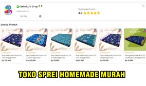 Jual Sprei Homemade Kekinian – Harga Mulai Dari 50 Ribu!