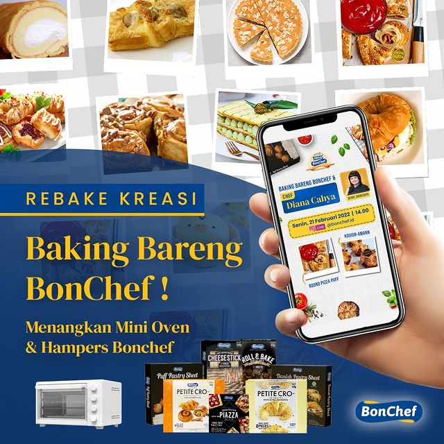 Lomba Baking Bareng BonChef Berhadiah Mini Oven & Hampers