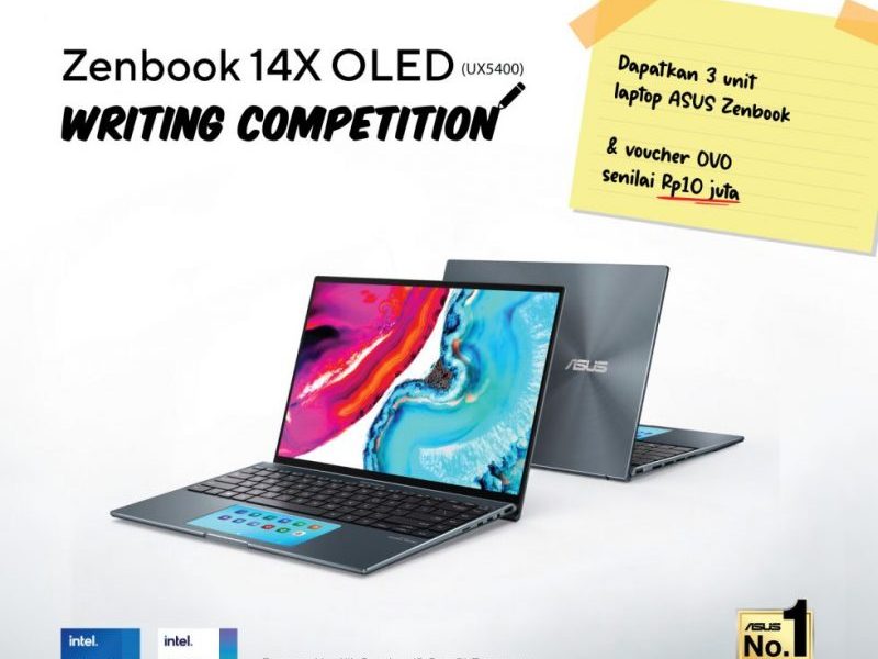 Lomba Blog Zenbook 14X OLED Berhadiah 3 Laptop & OVO Total 10 Juta