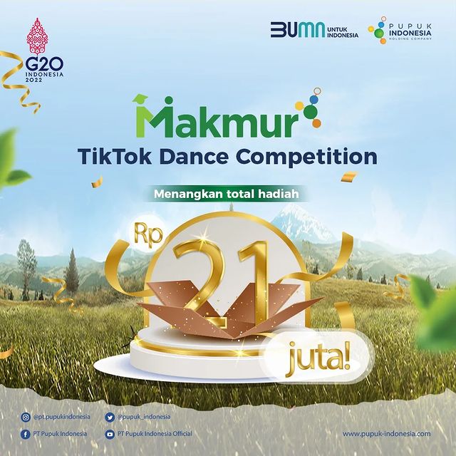 Lomba Dance TikTok Makmur Berhadiah Total 21 Juta Rupiah