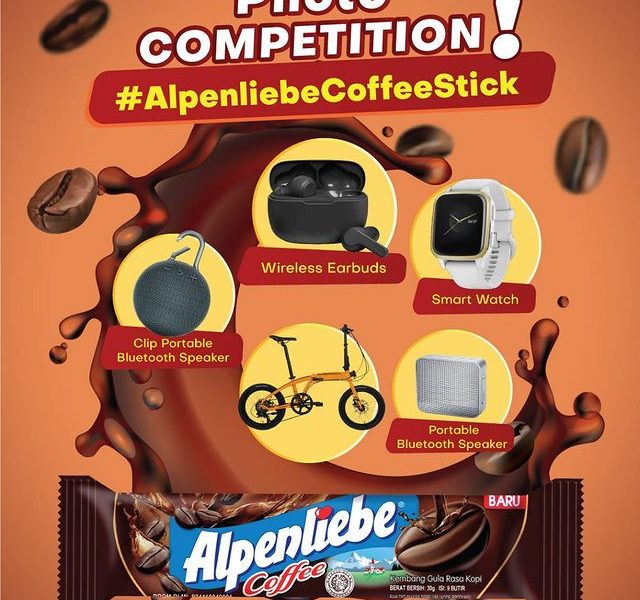Lomba Foto Alpenliebe Coffee Stick Berhadiah Sepeda, Smartwatch, dll