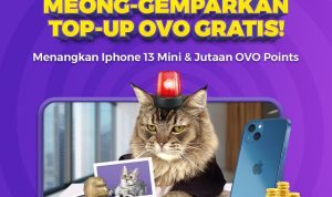 Lomba Foto Bareng Kucing Berhadiah iPhone 13 Mini & OVO Points