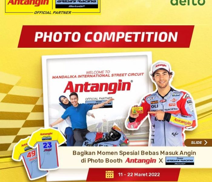 Lomba Foto Naik Motor Berhadiah 100 Kaos Antangin x Gresini Team