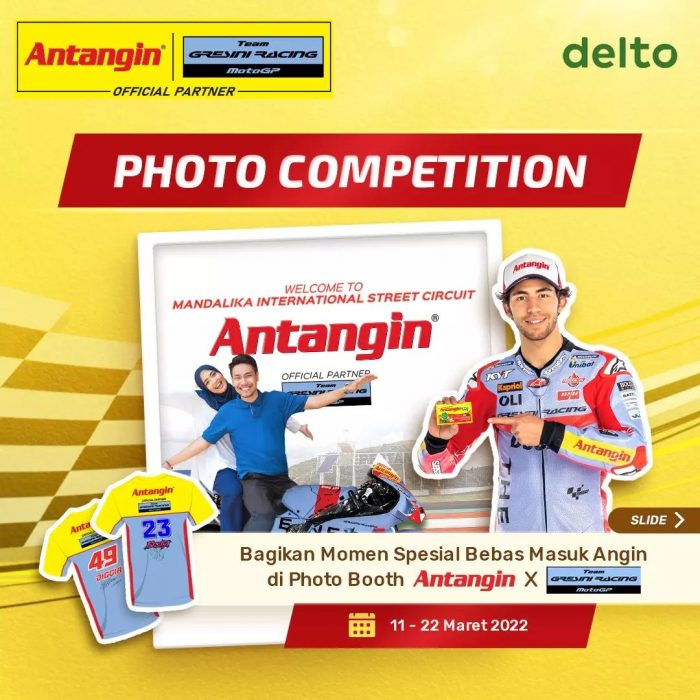 Lomba Foto Naik Motor Berhadiah 100 Kaos Antangin x Gresini Team