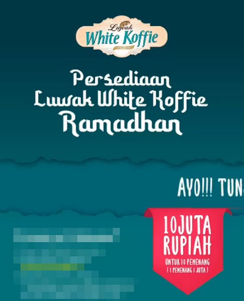 Lomba Foto Persediaan Luwak White Koffie Total Hadiah 10 Juta