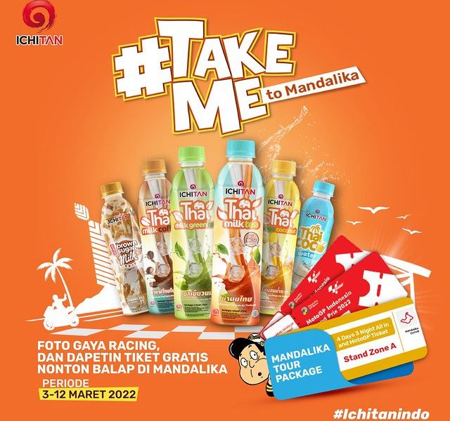 Lomba Foto Take Me Ichitan Berhadiah 4 Paket Tour ke Mandalika