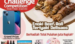 Lomba Recook Enoki Beef Roll Berhadiah iPhone 13, HD TV, Mixer, dll