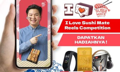 Lomba Reels I Love Sushi Mate Berhadiah Total 2 Jutaan Rupiah