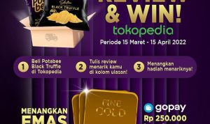 Lomba Review Potabee Black Truffle, Menangkan 3 Emas dan Gopay