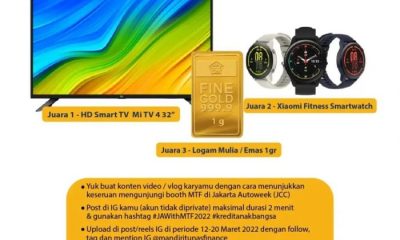 Lomba Video Jakarta Autoweek Berhadiah Smart TV, Smartwatch & Emas