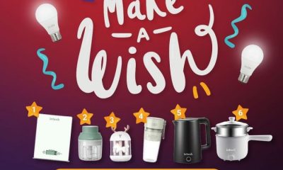 Promo In-lite LED Make A Wish Berhadiah Scale, Chopper, Diffuser, dll