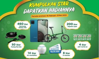 Promo STAR MILO Alfagift Berhadiah Samsung A12, Sepeda Lipat, dll