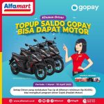 Promo Top Up Saldo Gopay di Alfamart Berhadiah Sepeda Motor