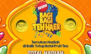 Promo Tutup Botol Sosro Bagi Bagi TehHaeR Total Hadiah 10 Miliar