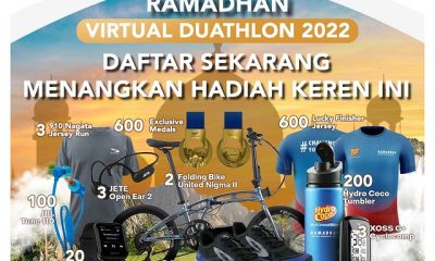 Ramadhan Virtual Duathlon 2022 Berhadiah Total Puluhan Juta