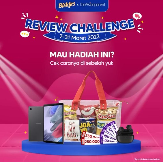 Review Produk Biskies Crunchy Milk Crackers Berhadiah Tablet Samsung