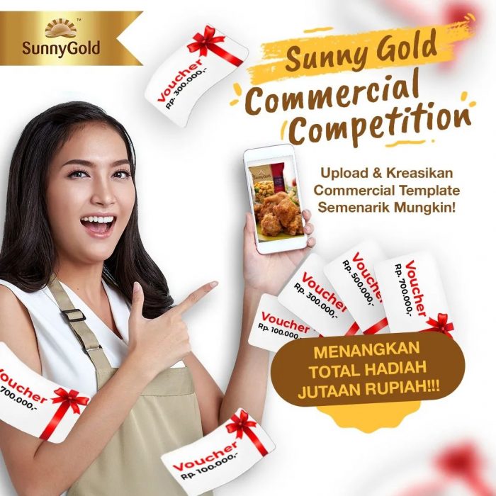 Sunny Gold Commercial Kuis Berhadiah Voucher Belanja Jutaan Rupiah
